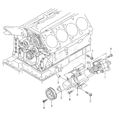 Шайба, регулювальна VAG 077145194B
