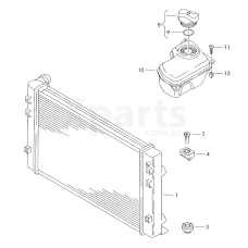 Гумова подушка VAG 4B3121276