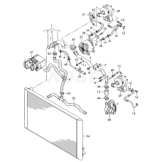 Кільце ущільнювача VAG N91008601