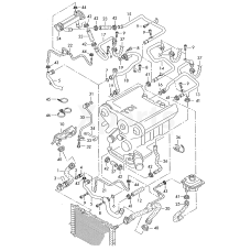 Шланг системи охолодження VAG 059121096F