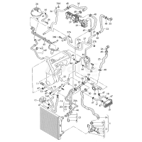 Шланг системи охолодження VAG 1K0121086AN