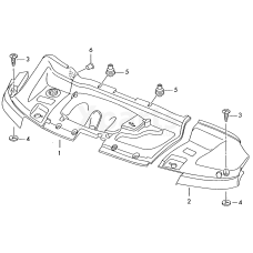 Кожух VAG 7H0119517B