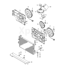 Гумова подушка VAG 7H0121275