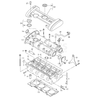 Прокладка ГБЦ (метал) VAG 036103383AM