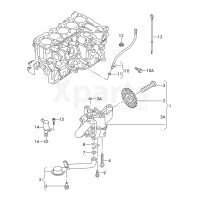пружинний затискач VAG 07K133742