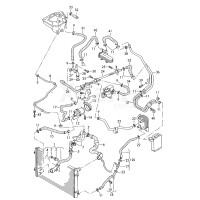 Трубопровід системи охолодження VAG 7L6121065AR