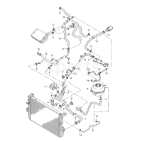 Шланг системи охолодження VAG 7H0122073M