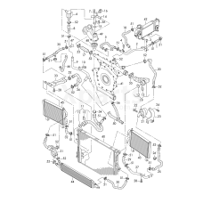 Шланг ОЖ із швидкороз'ємною муфтою VAG 4L0122101B