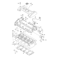 Крышка ГБЦ VAG 03C103475AE