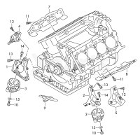 Підшипник двигуна VAG 420199381