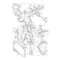 Трубопровід системи охолодження VAG 5N0121070M