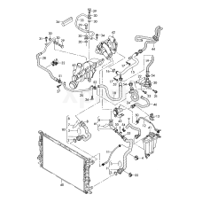 Кронштейн VAG 026121093A