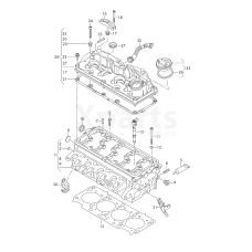 Прокладка ГБЦ VAG 03L103383BM