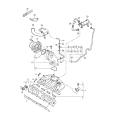 Шланг сполучний VAG 03C133518AF
