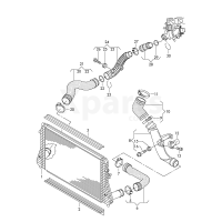 Воздушный трубопровод VAG 5C0145770A