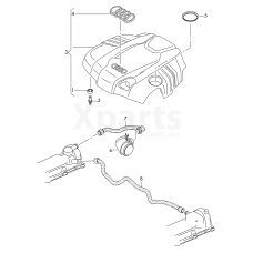 Шланг для видалення повітря VAG 059103209D