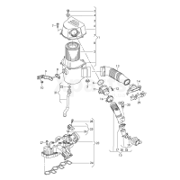 Патрубок впускного тракту VAG 03P129711D