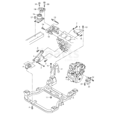 Опора VAG 7H0199343