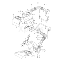 Впускний колектор VAG 8T0129906A