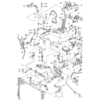 Шланг системи охолодження VAG 4H0121088AB