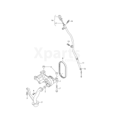 Шланг подачі повітря VAG 03L115251B