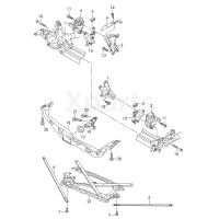Підшипник двигуна VAG 8R0199381AN