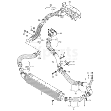 Напірний шланг VAG 5N0145838C