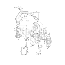 Зворотний маслопровід VAG 04C145735A