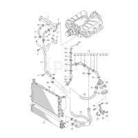 Шланг системи охолодження VAG 4G0121109BT