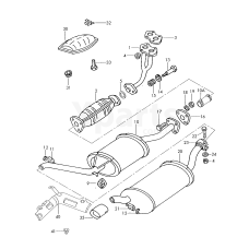 Зоряна гайка VAG 6U0803340