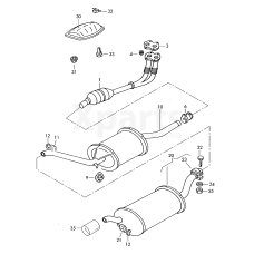 Заставна гайка VAG N90789201