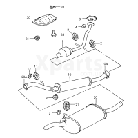 Хомут VAG 6U0253460A