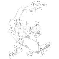 Кронштейн осушувача VAG 3B0260197