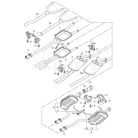 Задний глушитель VAG 8E0253609FD