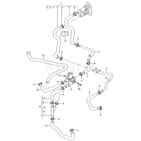 Шланг системи охолодження VAG 8E1265371G