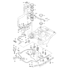 Паливний насос з накопичувальним резервуаром VAG 8E0906087E