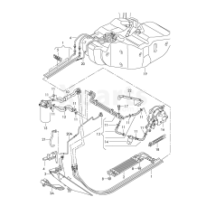 Трубка паливна VAG 03G130308K
