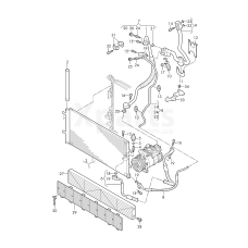 Шланг холодоагенту VAG 4G0260701CL