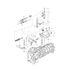 Патрубок, вентиляционный VAG 086301065