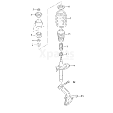 Гофрований чохол VAG 7M0413175A