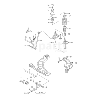 Гумова подушка VAG 1J0411314Р