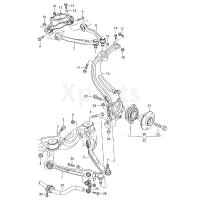 Поворотный кулак VAG 4E4407253A