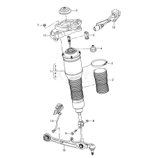 Пневматична стійка VAG 4E4616040C