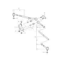 Након. поперечний. рульової тяги VAG 5W0419811