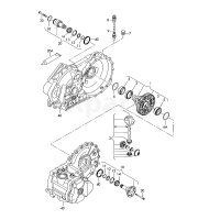 Шестерня приводу спідометра VAG 02G409187A