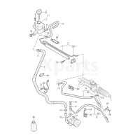 Шланг от насоса усилителя рул.управления к рул. механизму VAG 7H1422893Q