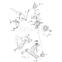 Поворотний кулак VAG 5Q0407256Q