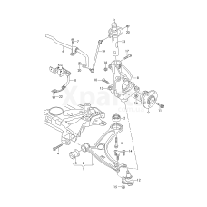 Поворотний кулак VAG 8S0407253F