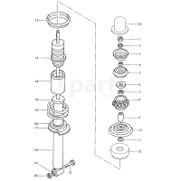 Пружина, додаткова VAG 6U0512131C