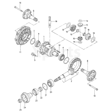 Шайба, регулювальна VAG 183525231A